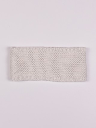 Белая повязка на голову IL GUFO: фото - Invogue