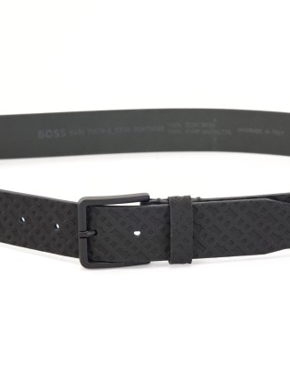 Чорний ремінь BOSS : фото 2 - Invogue
