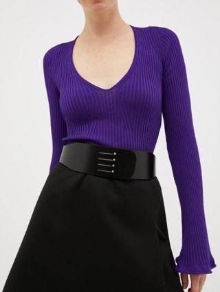 Чёрный ремень MAX&CO: фото 2 - Invogue