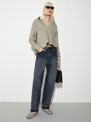 Чорний ремінь MAX&CO зі шкіри: фото 1 - Invogue