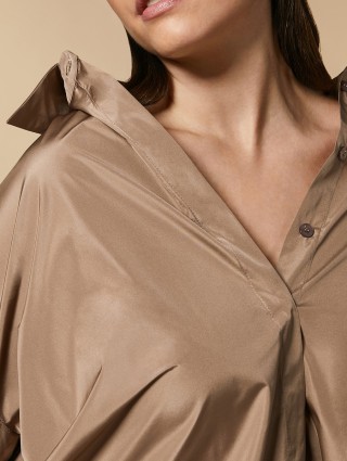 Бежева сорочка MARINA RINALDI : фото 3 - Invogue