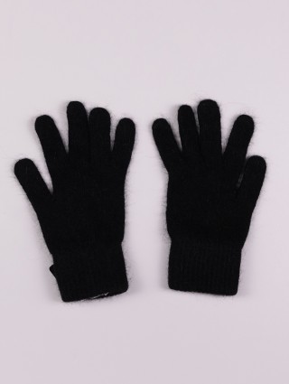 Чорні рукавички MONNALISA : фото 1 - Invogue