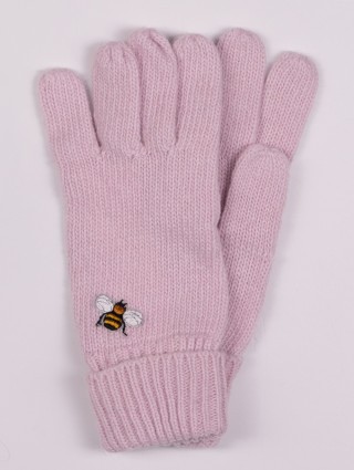 Рожеві рукавички MONNALISA : фото - Invogue