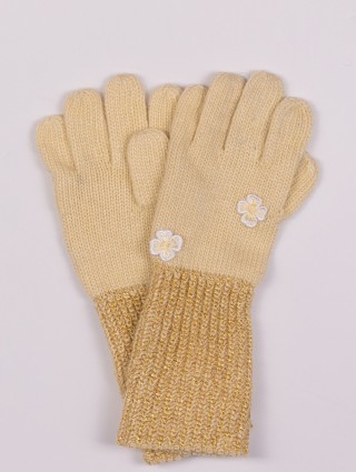 Жовті рукавички MONNALISA : фото - Invogue