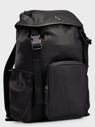 Чорний рюкзак BOSS : фото 4 - Invogue