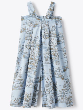 Блакитний сарафан IL GUFO : фото 1 - Invogue