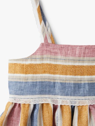 Жовтий сарафан IL GUFO : фото 2 - Invogue