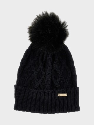 Чорна шапка MONNALISA : фото - Invogue