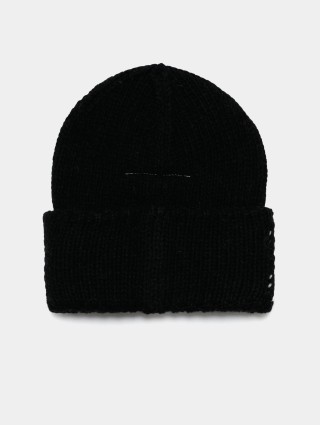 Чёрная шапка MM6 MAISON MARGIELA KIDS: фото 1 - Invogue