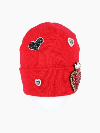 Червона шапка REGINA : фото - Invogue