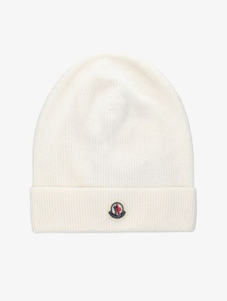 Бежева шапка MONCLER ENFANT : фото - Invogue