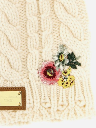 Біла шапка DOLCE&GABBANA KIDS : фото 2 - Invogue