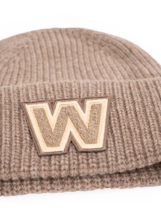 Світло-коричнева шапка Weekend Accessories з вовни: фото 1 - Invogue