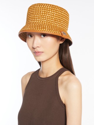 Коричневий капелюх Max Mara з віскози: фото 1 - Invogue