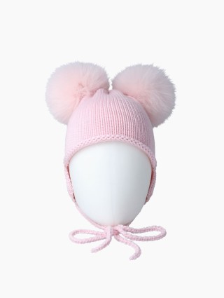 Розовая шапка REGINA: фото - Invogue