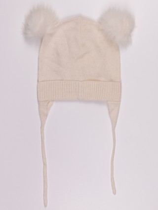 Шапка вушка/хутро Monnalisa (32436): фото 1 - Invogue