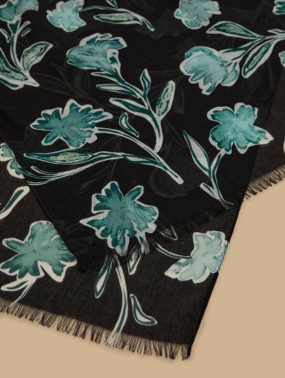 Зелёный шарф MARINA RINALDI: фото 3 - Invogue