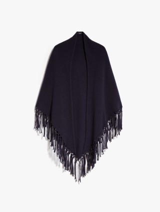 Синий шарф WEEKEND ACCESSORIES: фото - Invogue