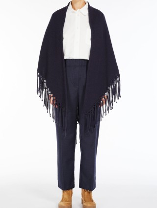 Синий шарф WEEKEND ACCESSORIES: фото 1 - Invogue