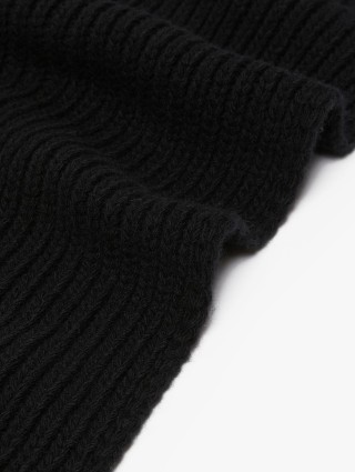 Чорний шарф WEEKEND ACCESSORIES : фото 2 - Invogue