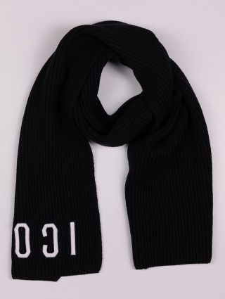 Чорний шарф DSQUARED KID : фото - Invogue