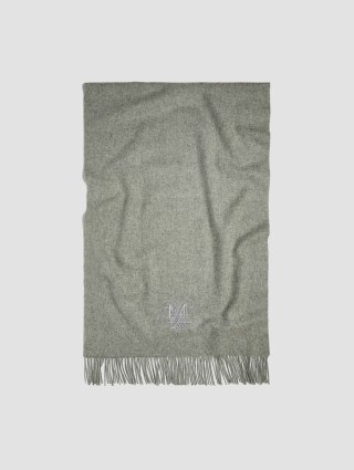 Сірий шарф Max&Co вовняний: фото - Invogue