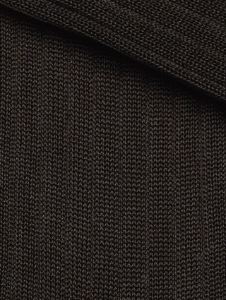 Чорні шкарпетки Zegna з хлопкового джерсі: фото 2 - Invogue