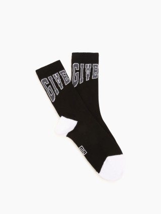 Чорні шкарпетки GIVENCHY KIDS : фото - Invogue