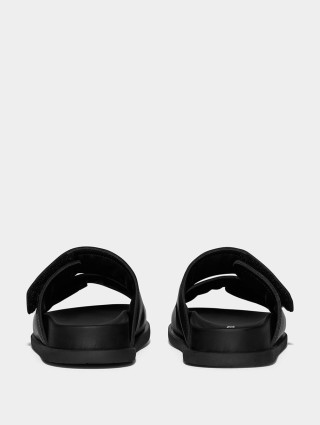 Чорні шльопанці DSQUARED KID : фото 2 - Invogue