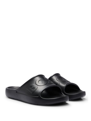 Чорні шльопанці BOSS : фото 1 - Invogue