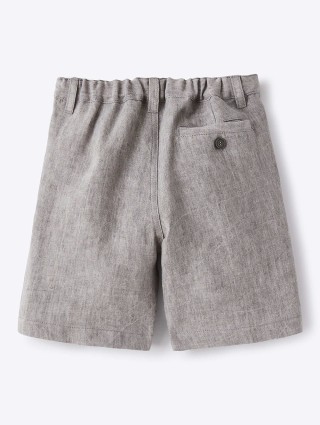 Серые шорты IL GUFO: фото 1 - Invogue