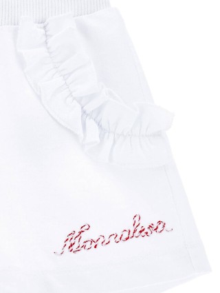 Білі шорти MONNALISA : фото 2 - Invogue