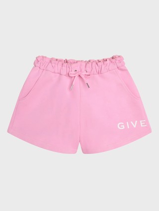 Рожеві шорти GIVENCHY KIDS : фото - Invogue