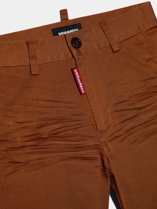 Коричневі шорти DSQUARED KID : фото 2 - Invogue