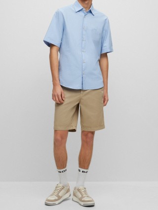 Бежеві шорти BOSS : фото 5 - Invogue