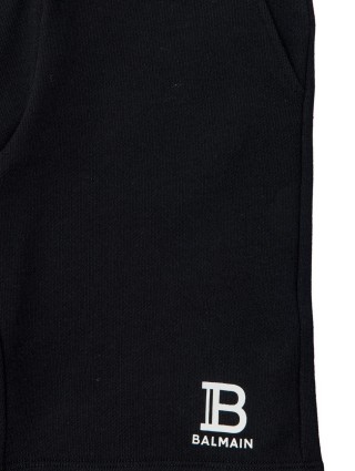 Чорні шорти BALMAIN KIDS: фото 3 - Invogue