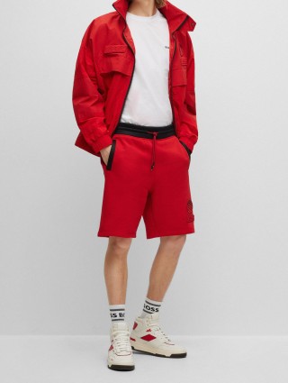 Червоні шорти BOSS: фото 5 - Invogue