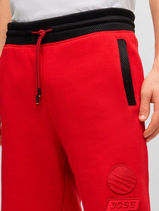 Червоні шорти BOSS: фото 3 - Invogue