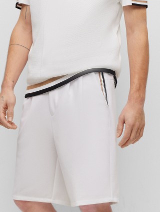 Білі шорти BOSS : фото 4 - Invogue