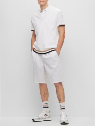 Білі шорти BOSS : фото 1 - Invogue