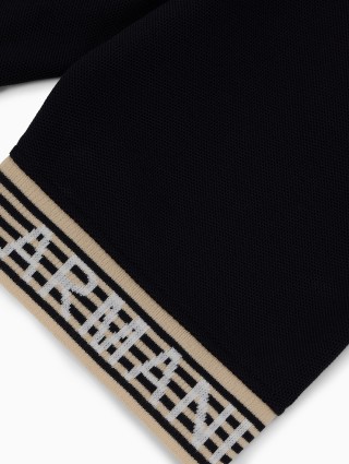 Темно-сині шорти Emporio Armani бермуди: фото 2 - Invogue