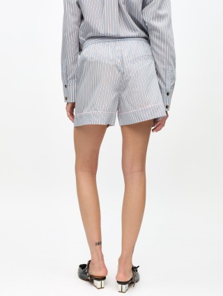 Голубые шорты GANNI : фото 3 - Invogue