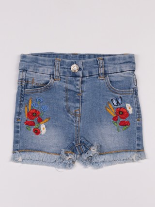 Шорты джинс MONNALISA (31767): фото - Invogue