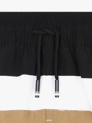 Чёрные шорты пляж BOSS: фото 2 - Invogue