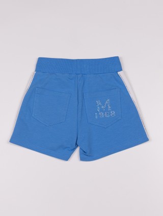 Сині шорти MONNALISA : фото 1 - Invogue