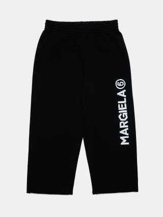 Чорні джогери MM6 MAISON MARGIELA KIDS: фото - Invogue