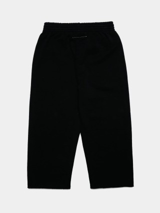 Чорні джогери MM6 MAISON MARGIELA KIDS: фото 1 - Invogue