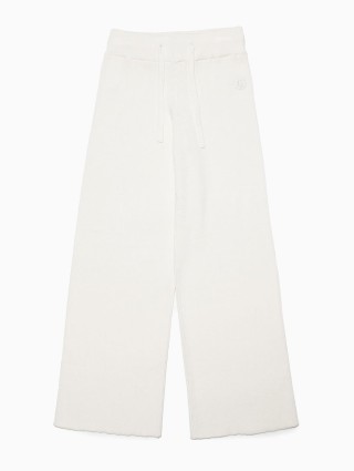 Белые брюки MM6 MAISON MARGIELA KIDS: фото - Invogue