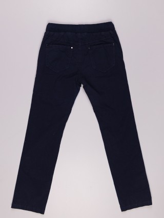 Синие брюки IL GUFO: фото 1 - Invogue