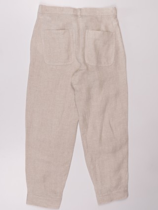 Бежеві штани IL GUFO : фото 1 - Invogue